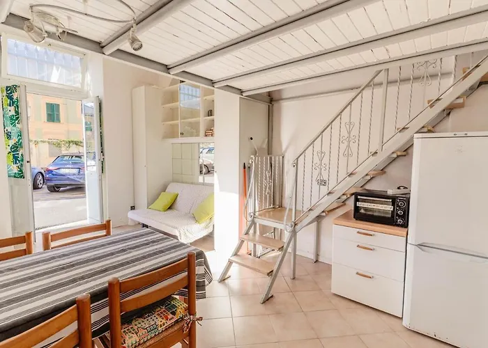 Apartment Romantic Loft - 2 Minutes From The Sea And Center Camogli